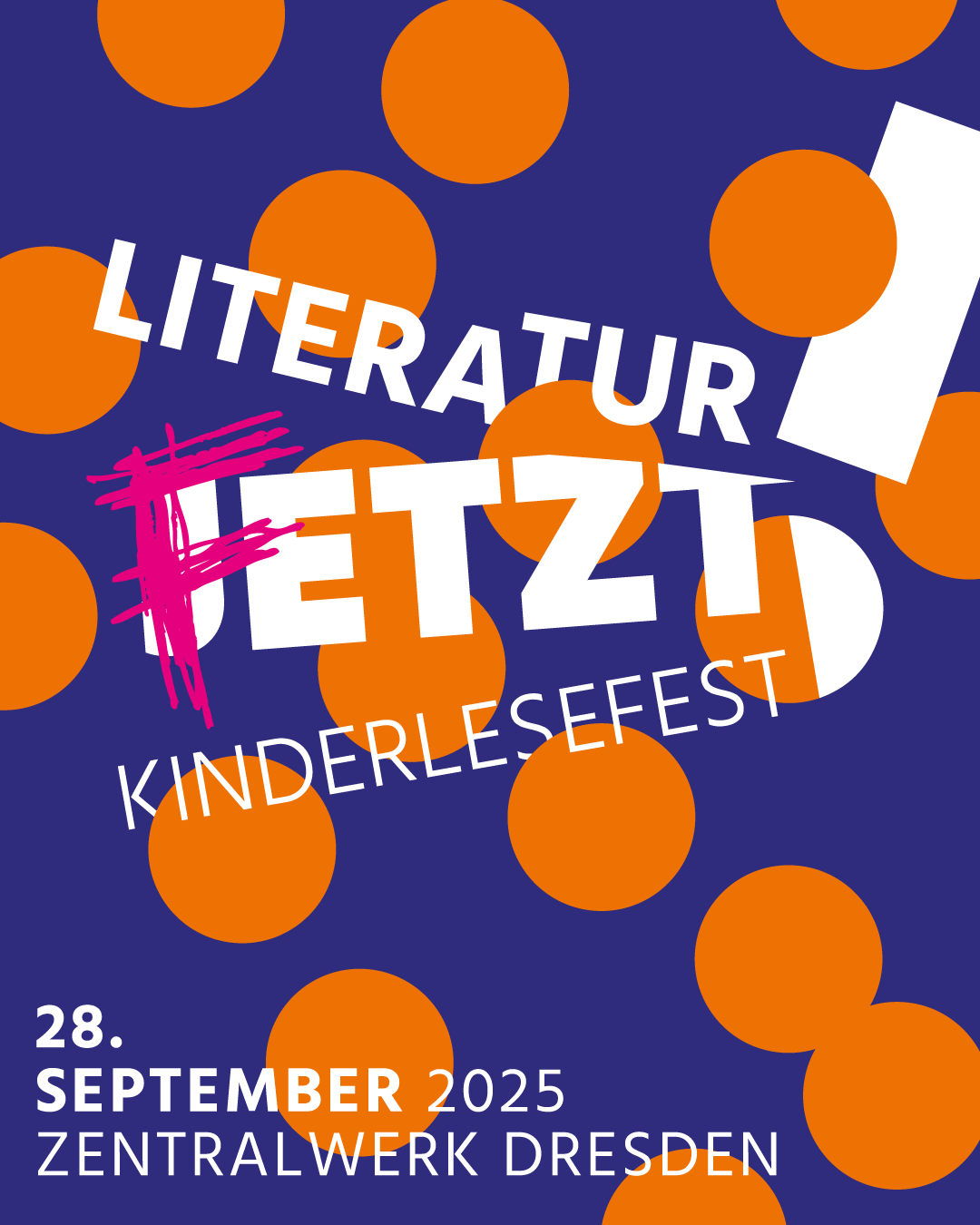 Flyer Literatur FETZT! 2025