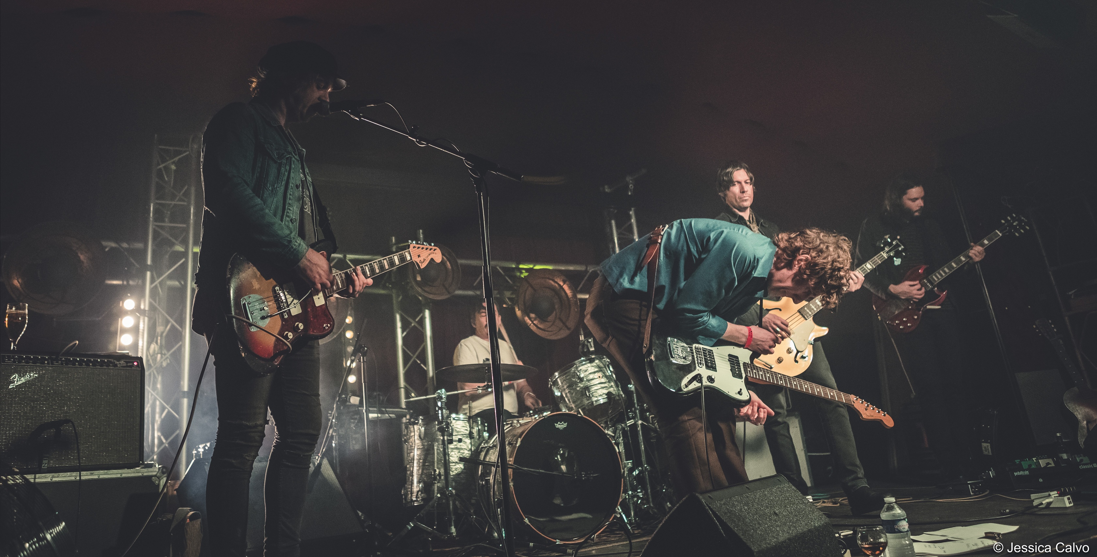 Die Band Magic Shoppe während eines Auftritts