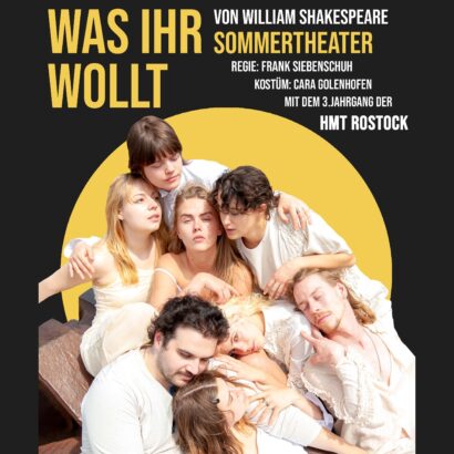 Plakat Sommertheater im Zentralwerk am 24.07.2025